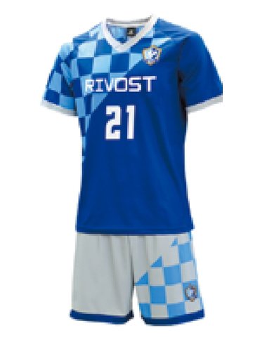 サッカーユニフォームのデザイン見本 R-SFBGW02-012